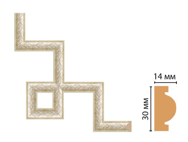 Декоративный угловой элемент DECOMASTER 157-3-937 (300*300мм)