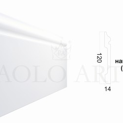 Плинтус Paolo Arte Konture Kr053P